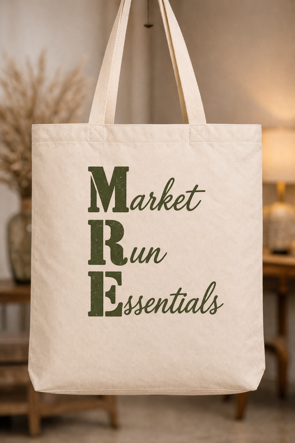 MRE Tote (Market Run Essentials)